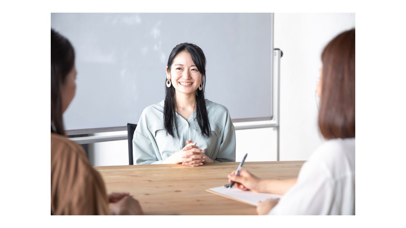 面談で話す転職希望者